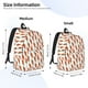 thumbnail image 2 of Balery Carrot Mochila Clásica Impresa Básica para Viaje, Mochila Escolar Resistente al Agua, Mochila de Lona con Correas Ajustables-Medium, 2 of 5