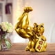 thumbnail image 5 of Escultura de gato de la suerte, estatua decorativa de buena fortuna para oficina en casa con diseño de Feng Shui. A-Oro Derecho, 5 of 9