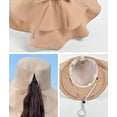 thumbnail image 2 of CoCopeaunts Summer Hat for Women Wide Brim Sun Hat Fishing Hats Cute Bucket Hat Holiday Camping Beach Hat, 2 of 4