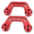 thumbnail image 3 of Windshield Light Bracket, Hood Light Mount Scratch Proof Anodized Aluminium Alloy Stable Support With Sliding Rail For Car Red, 3 of 8