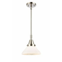 447-1S-PN-G4471-Innovations Lighting-Caden - 1 Light Stem Hung Mini Pendant In Industrial Style-9.13 Inches Tall and 8 Inches Wide-Polished Nickel