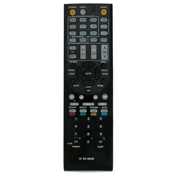 RC-863M Replace Remote Control for Onkyo AV Receiver HT-S5600 HT-R2295 HT-R592