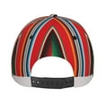 thumbnail image 3 of Lsque Mexican Serape Blanket Baseball Cap Trucker Low Profile Hat Golf Dad Hat Adjustable Original Classic Unconstructed Plain Cap Men Women, 3 of 9