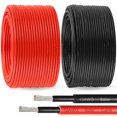 thumbnail image 1 of Cable solar MOOKEERF 10 AWG de 76 m, negro y rojo, 1 of 7