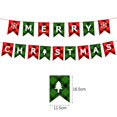 thumbnail image 1 of Cartel de fiesta de Feliz Navidad, enrejado, árbol de Navidad, copo de nieve, Bandera de papel, decoraciones de fiesta de Navidad Diy, cartel de papel, 1 of 4