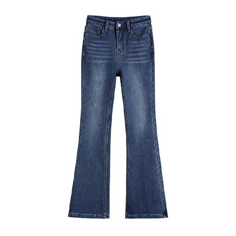Sngxgn-Womens-Flare-Jeans-High