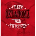 thumbnail image 2 of Check Oklahoma For Twisters Funny Unisex Plus Size Hoodie Brisco Brands 4X, 2 of 6