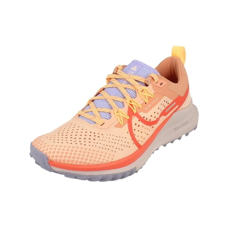 Nike Women's React Pegasus Trail 4 Running Shoes Orange Magic Ember, 5 UK, 7.5