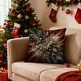 thumbnail image 4 of Christmas Decorative Pillow Covers for Couch 18x18" Christmas Decorative Pillow Cases with Soft Fabric Hidden Zipper Xmas Decorations, 4 of 7