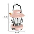thumbnail image 2 of Portable Outdoor Lantern for Camping, Home, Patio, and Wall Lighting with USB Rechargeable Battery, Versatile for Festive Decorations, Night Illumination, and Outdoor Activities, 2 of 5