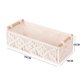 thumbnail image 1 of Cesta de almacenamiento de macramé, cestas de decoración bohemia para organizar encimera, estante de papel higiénico, cesta con asa para baño y cama, 1 Uds., 1 of 5