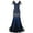 Blue, variant on fartey Womens Lace Sparkly Sequins Dress Vintage Batwing Short Sleeve Wedding Dresses Slim Fit Layered Flared Swing Maxi Sundress Trendy V Neck Evening Party Prom Dresses