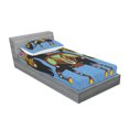 thumbnail image 3 of Ambesonne Ethnic Fitted Sheet & Pillow Sham Set, Folkloric Animal, Full, Multicolor, 3 of 3