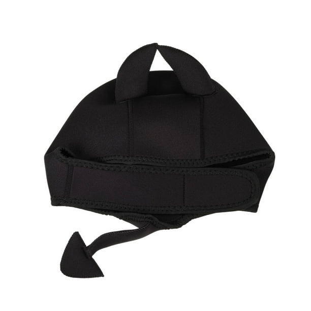 Soidarity Buceo Capucha de dibujos animados Práctico sombrero funcional Buzos Accesorios de navegación Lindo Snorkel Supply Outdoor Deportes acuáticos Negro