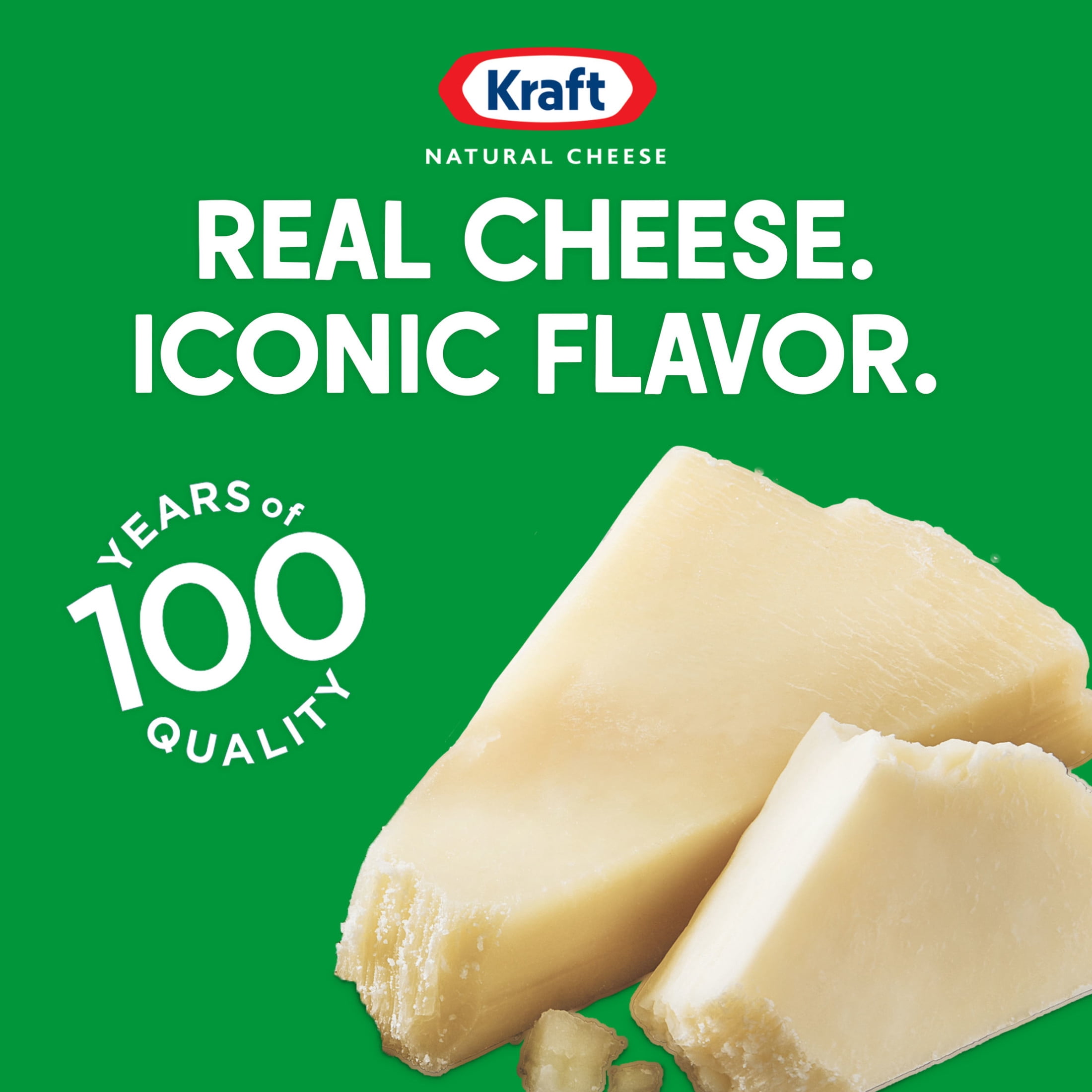 Kraft Natural Grated Parmesan and Romano Cheese Shaker, 8 oz Bottle