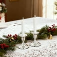 thumbnail image 4 of Candle Holders for Table, Christmas Iron Metal Candlestick Decoration Romantic Table Candlelight Dinner Props Home Table Decoration Holiday Decoration Under $10 Valentines's Day Candle Holder, 4 of 5