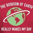 thumbnail image 3 of CafePress - The Rotation Of The Earth Dark T Shirt - Men's Classic Graphic Cotton T-Shirt, 3 of 4
