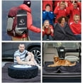 thumbnail image 3 of Redcamp Waterproof Insulated Camping Blanket with Sherpa Lining, Windproof, Water-Resistant, 59x79 inches, Black, 3 of 7