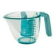 thumbnail image 4 of Set de 3 jarras medidoras KitchenAid Gourmet, sin BPA, color Aqua Sky, 4 of 6