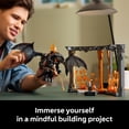thumbnail image 4 of LEGO Icons The Lord of the Rings: Balrog Book Nook Bookshelf Decor Kit for Adults 18+ - DIY Craft Idea for Book Lovers - Home or Room Decor for Movie Fans - Collectible Gandalf Minifigure - 10367, 4 of 7