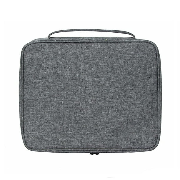 Tmvgtek Bolsa De Almacenamiento Para Correa De Reloj De Pulsera, 48 Ranuras, Bolsa Organizadora Para Correa De Reloj (Gris)