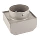 thumbnail image 4 of Tapa de campana extractora, conducto de ventilación de acero inoxidable, campana extractora, cubierta de ventilación de pared, confiable y duradera, 4 of 13