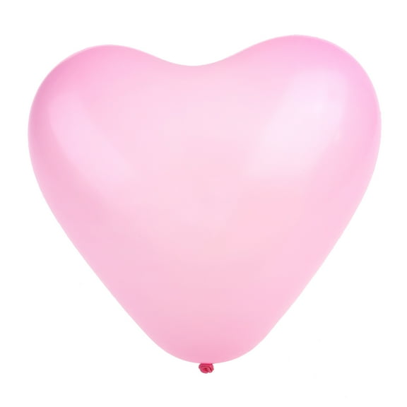 OFFIGAM 50pcs Heart Shaped Balloon Arch for Party Decorations in Pink Color