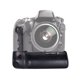 thumbnail image 1 of Empuñadura de batería vertical BG-E14H para Canon 80D y 70D con control remoto infrarrojo - Compatible con baterías LP-E6 y AA (no incluidas) - Color negro resistente, 1 of 6