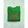 thumbnail image 3 of Vintage Farm Holiday Christmas Women's Sweatshirt, 3 of 4