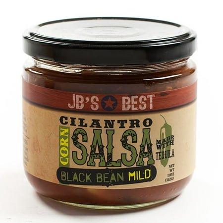 JB's Best All Natural Salsa - Flavored - Black Bean Corn and Cilantro (11 (Best Sabra Hummus Flavor)