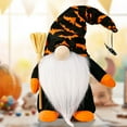 thumbnail image 3 of Cheers.US Halloween Plush Gnome Standing Halloween Gnome Halloween Swedish Gnome Handmade Halloween Tomte Scandinavian Fall Gnomes Plush Tabletop Figurines for Home Table Decor, 3 of 4