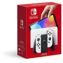 Nintendo OLED w/ White Joy-Con White, Nintendo Switch - (UAE Version)