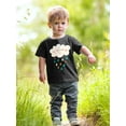 thumbnail image 2 of Happy Cloud Raining T-Shirt Infant -Image by Shutterstock,  12 Months, 2 of 4