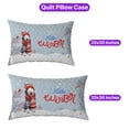 thumbnail image 5 of Hello Winter Bull Terrier Smiling in Red Scarf Hat Welcome Christmas Quilt Pillowcase Bully Dog Lovers Gifts Idea Throw Pillow Cover Bed Home Decor - 00017, 5 of 5