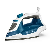 BLACK DECKER Easy Steam Compact Iron, True-Glide Non-Stick Soleplate, Vertical Steam