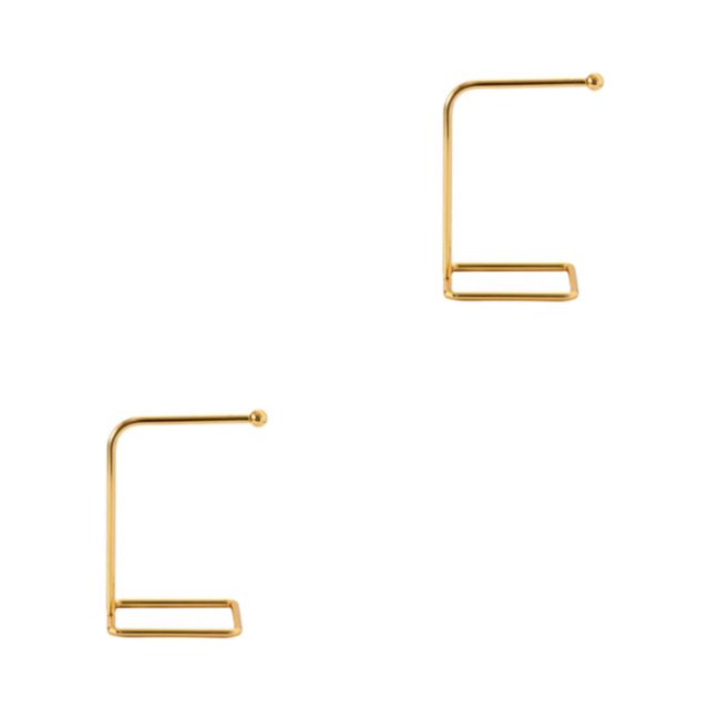 Dalazy Jewelry Organizer Stand Tray Display Rack Rings for Gold 7 Shape S 2Set