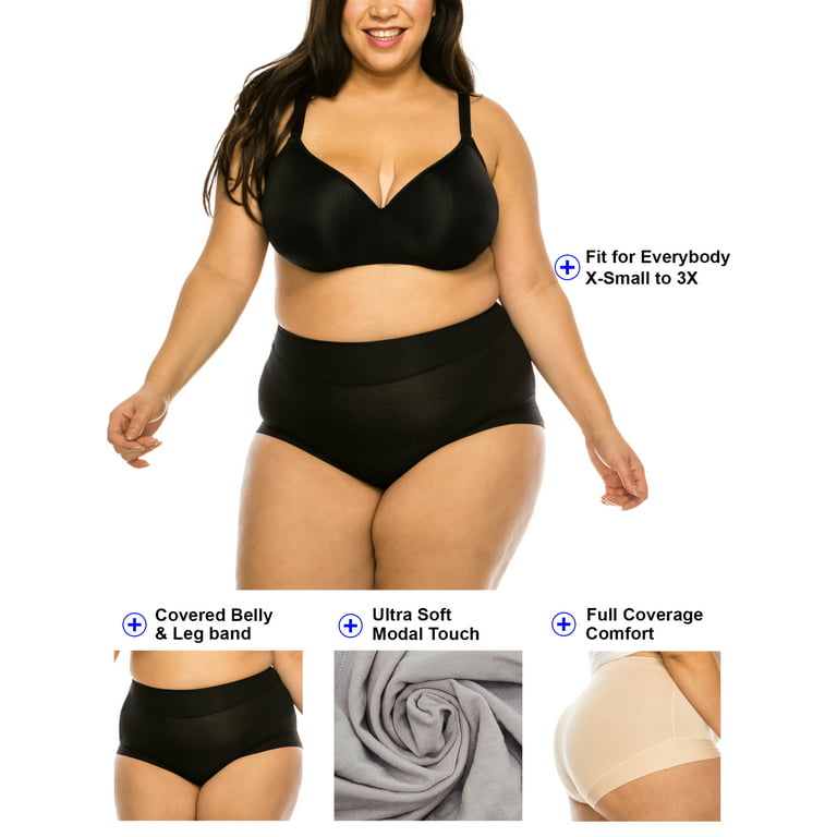 hhseyewell Plus Size for Women 3X Coverage Women's Full Soft