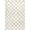 Ivory, Off White / Gallicchio, variant on Hauteloom Chack Hallway, Kitchen Runner Rug - Square Tile Checkered - Shaggy Plush Pile - Cream, Peach Orange, Ivory - 2'7" x 7'3"