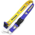 thumbnail image 1 of Aminco 6326400528 22 Po. NFL Los Angeles Rams Lanière Réversible, Marine & Jaune, 1 of 1