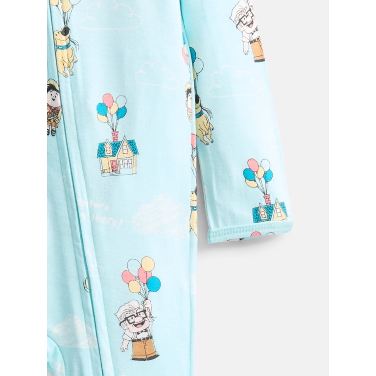 Disney Pixar Up Baby Boys Sleep & Play Footed Pajamas photo 3