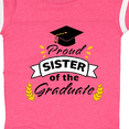 thumbnail image 4 of Inktastic Proud Sister of the Graduate-family Graduation Boys or Girls Baby Bodysuit, 4 of 5