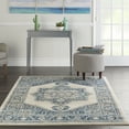 thumbnail image 2 of Nourison Persian Vintage Persian Ivory Blue 5'3" x 7'3" Area Rug, (5x7), 2 of 9