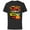 Black, variant on Disney and Pixar’s Cars Race Time Lightning McQueen Racing - Short Sleeve Cotton T-Shirt for Adults - Customized-Black