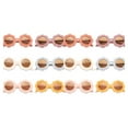 thumbnail image 4 of mmirethe 6 Pcs Lunettes de Soleil pour Enfants Enfant Rondes en Forme de Fleur Extérieur Jolies Lunettes Décoratives Adorables Lunettes pour Bébé Fête Tout-Petit 2Ensemble, 4 of 6