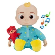 Jazwares CMW0016 Cocomelon Musical Bedtime JJ Doll with a Soft Plush Tummy and Roto Head