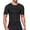 Black, variant on Men's Tummy Control Shirt â Compression Top in S-3XL, Short Sleeve Belly Shapewear Undershirt, Invisible Body Shaper for Men