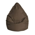 thumbnail image 1 of Gouchee Home Brava Brown Bean Bag Chair – Water-Repellent Fabric with Polystyrene Bead Filling, Suitable for Adults and Teens, Lightweight & Portable Seating for Bedroom, Dorm or Living Room, 1 of 8