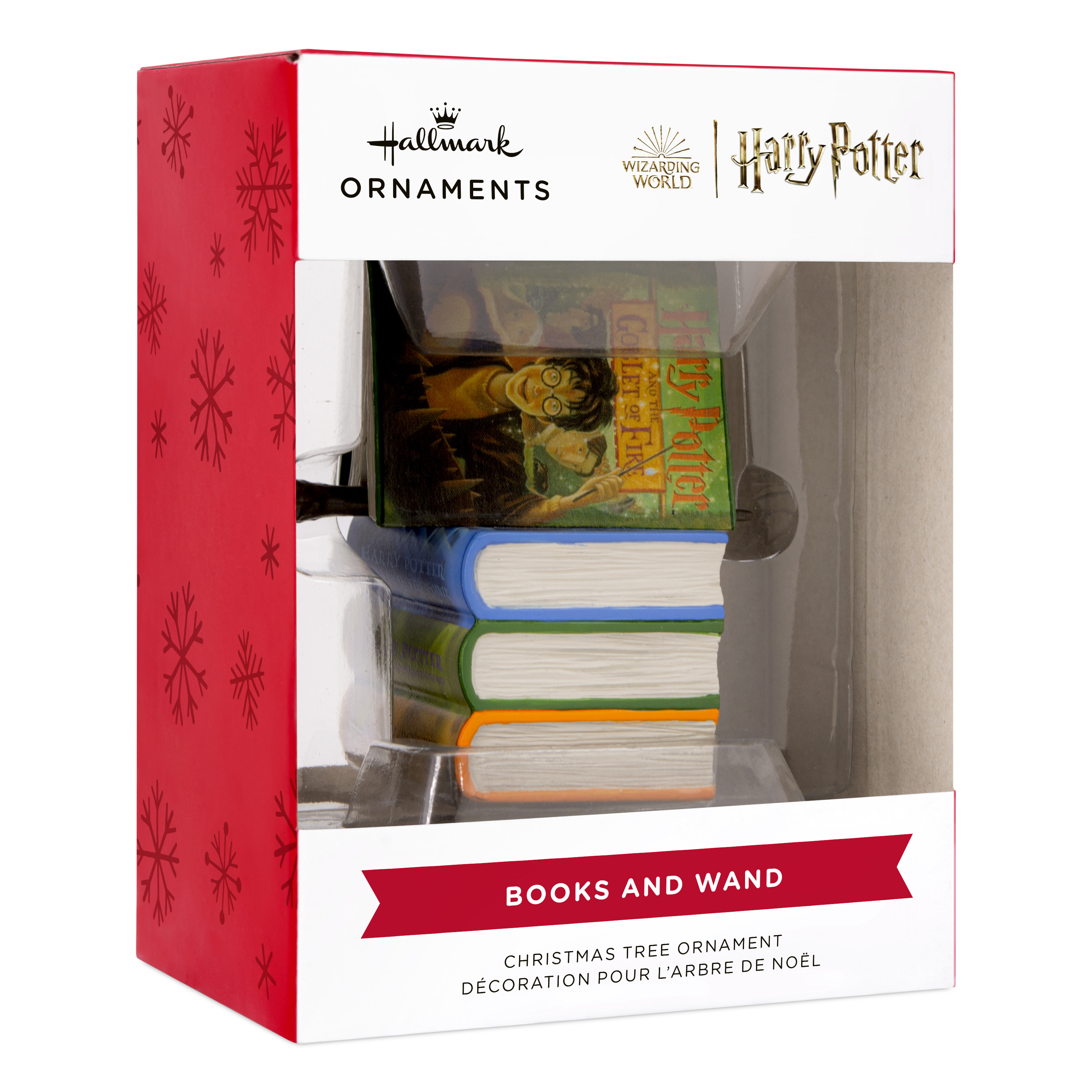 Hallmark Harry Potter Books and Wand Christmas Ornament photo 7