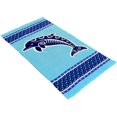 thumbnail image 2 of 101 BEACH Summer Trendy Printed Large Beach Pool Towel - Personalization Available Blue & White Anchor, 2 of 6