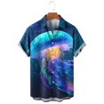 thumbnail image 2 of Camisas hawaianas con estampado 3D de barco marinero para mujer, ropa de playa informal, blusa con solapa, camisa lisa, verano 2023, 2 of 5